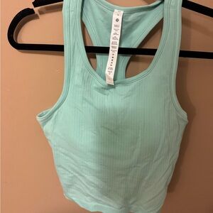 NWOT Lululemon Athletica mint Tank Top